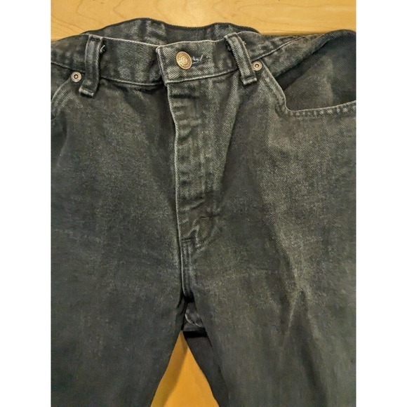 Lee Jeans Mens Size 36x30 Black Wash Straight‎ Leg denim - Picture 2 of 5